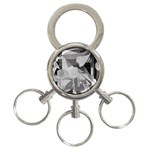 Pablo Picasso - Guernica Round 3-Ring Key Chain