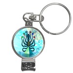 Star Nation Octopus Nail Clippers Key Chain