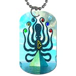 Star Nation Octopus Dog Tag (One Side)